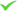 Ícone de Check Verde